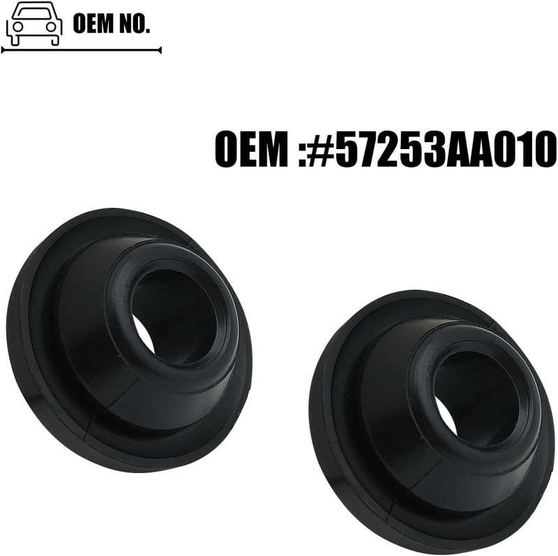 LXROAR01 2PCS Hood Support Prop Rod Grommets Compatible with Subaru Forester Impreza Legacy Outback Baja, for 57253AA010 - Image 4